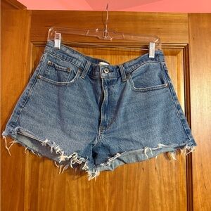 Abercrombie Blue Jean Shorts
